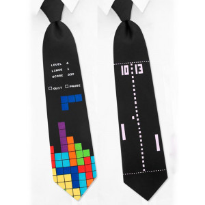  Cravată Tetris