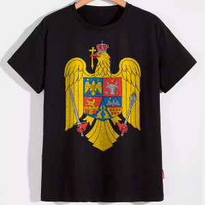 Tricou emblema nationala a Romaniei