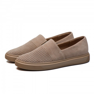 Mocasini de dama din piele intoarsa Flamanti 1323