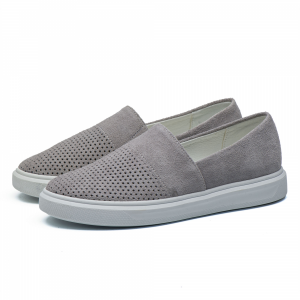 Mocasini de dama din piele intoarsa Flamanti 1325