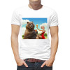  Tricou Cholovica Ursul, bere și fată
