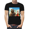  Tricou Cholovica Ursul, bere și fată