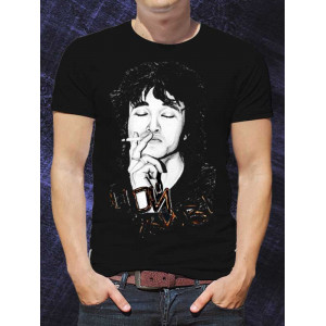  Tricou bărbați Kino Tsoi cu o țigară. Photo 2