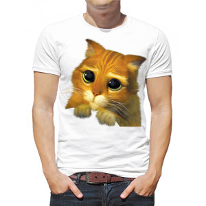 Tricou pentru bărbați Cat de la Shrek