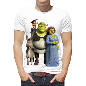 Tricou bărbați Shrek: Shrek și prietenii