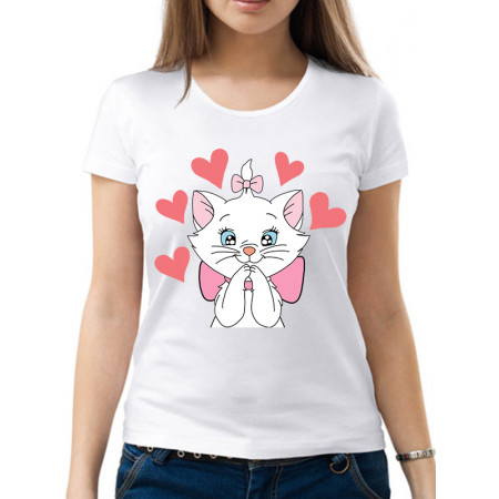  Tricou de damă „Cat Marie”
