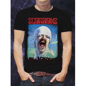  Tricou Scorpions Blackout pentru bărbați