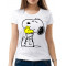  Tricou pentru femei „Snoopy and woodstock hug”. Photo 1