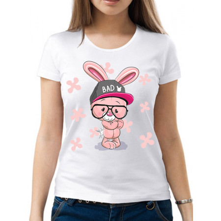  Tricou pentru femei „Plush Bunny”