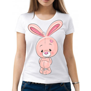 Tricou pentru femei „Plush Bunny in Love”