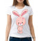 Tricou pentru femei „Plush Bunny in Love”. Photo 1