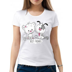  Tricou de damă „Cei mai buni prieteni”