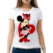 Tricou de damă „Minnie Mouse și inimă”. Photo 1