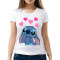  Tricou de damă „Cusătură cu inimioare”. Photo 1