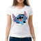  Tricou pentru bărbați și femei Stitch on fire. Photo 2
