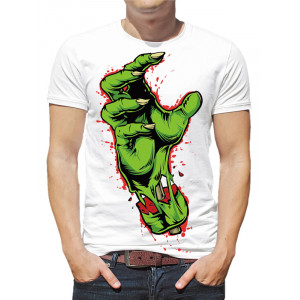  Tricou bărbați „Zombie hand”