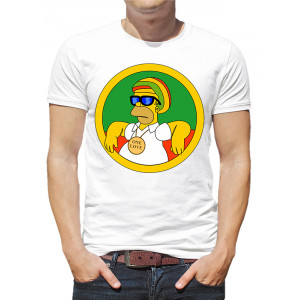  Tricou bărbați „Simpson Homer în pălărie”
