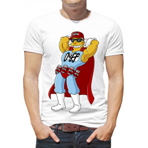  Tricou bărbați „The Simpsons Duff man”
