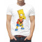  Tricou bărbați „Simpson Bart cu praștie”. Photo 1