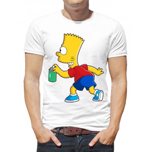  Tricou pentru bărbați „Simpson Bart”
