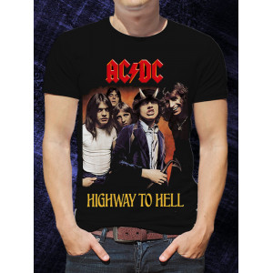 Tricou pentru bărbați ACDC Band Assembled