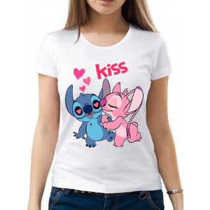 Tricou de damă „Stitch in love”