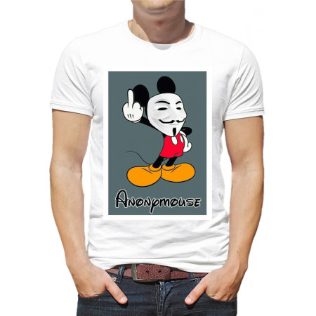  Tricou bărbați „Mickey Mouse Anonymouse”
