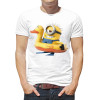  Tricou bărbați „Minion cu o rață”