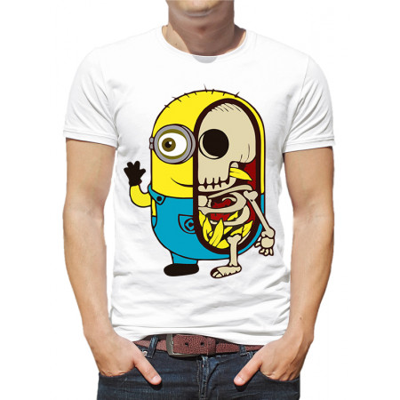  Tricou bărbați „Minion Skeleton”