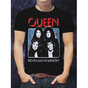 Tricou Queen Bohemian Rhapsody pentru bărbați