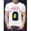  Tricou bărbați Dirty Molly Fată tristă cu ochi ca de câine cu inscripție