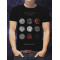  Tricou Twenty One Pilots Blurryface pentru bărbați. Photo 1