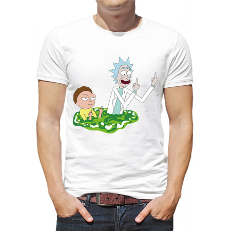  Tricou bărbați „Rick și Morty”
