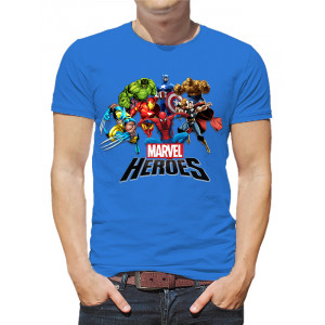 Tricou pentru bărbați „Heroes Marvel”. Photo 2