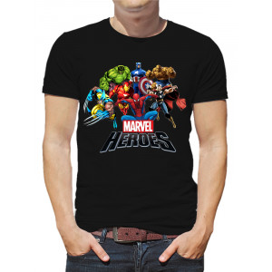 Tricou pentru bărbați „Heroes Marvel”