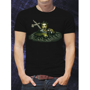  Tricou bărbați Regele și bufonul Oala este în viață