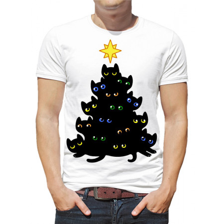  Tricou bărbătesc „pom de Crăciun”