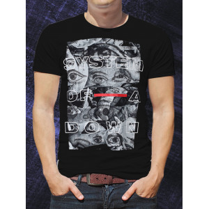  Tricou pentru bărbați System of a Down Eyes