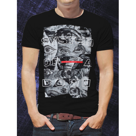  Sistemul de tricou uman al unui ochi în jos