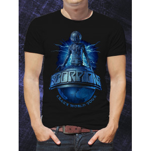 Tricou bărbați Scorpions Crazy World Tour