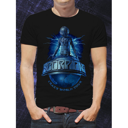  Tricou Cholovica Scorpions Crazy World Tour
