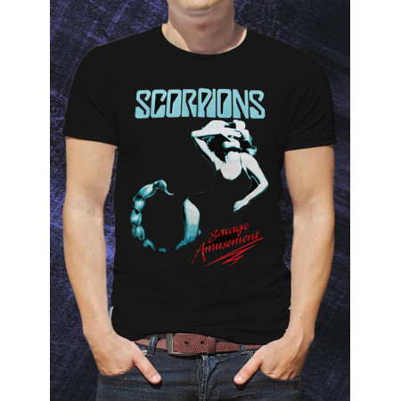 Tricou Scorpions Savage Amusement pentru bărbați