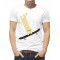  Tricou pentru bărbați „Cat on a skateboard”. Photo 3