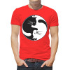  Tricou bărbați Cats Yin and Yang