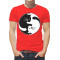  Tricou bărbați Cats Yin and Yang. Photo 2
