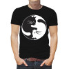  Tricou bărbați Cats Yin and Yang