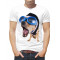  Tricou bărbați Câine cu ochelari. Photo 1