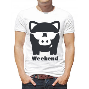  Tricou pentru bărbați de weekend