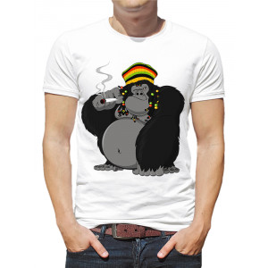 Tricou pentru bărbați Rastaman Gorilla. Photo 2