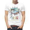  Tricou pentru bărbați Daddy Shark